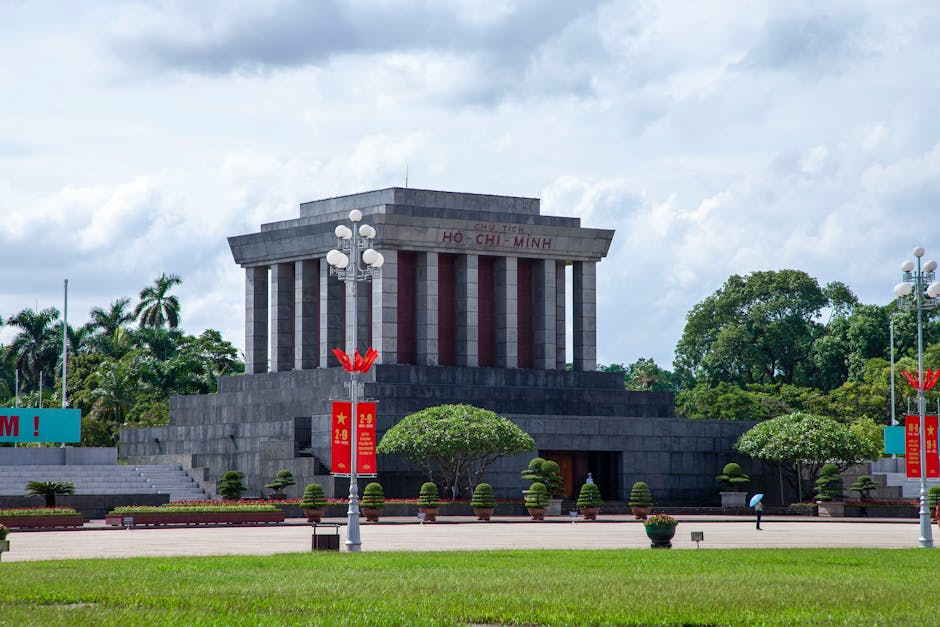 Majestic Ho Chi Minh Mausoleum exterior